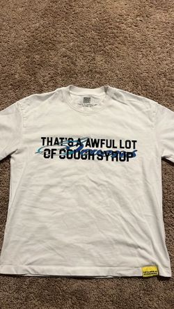 Awful lot of cough syrup tee size S
