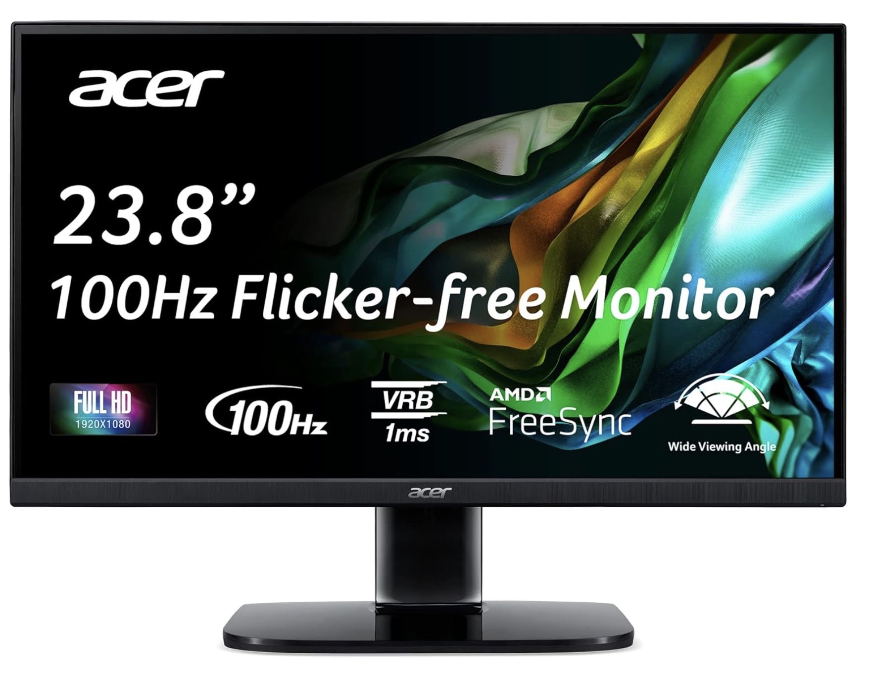 2 Computer Monitors (100Hz, IPS, USB-C, HDMI) – $180 For Both