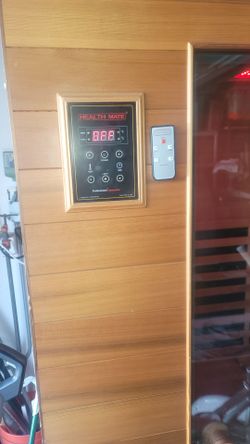 Health Mate Infrared Sauna with Color Therapy