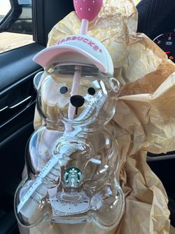 Starbucks Pink Bearista Cup