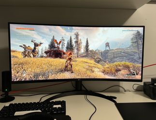 Lg 34” 1440p 160hz gaming monitor