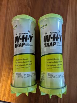 RESCUE! W-H-Y Trap Wasps Hornets Yellowjackets 2 pack $20/ OBO
