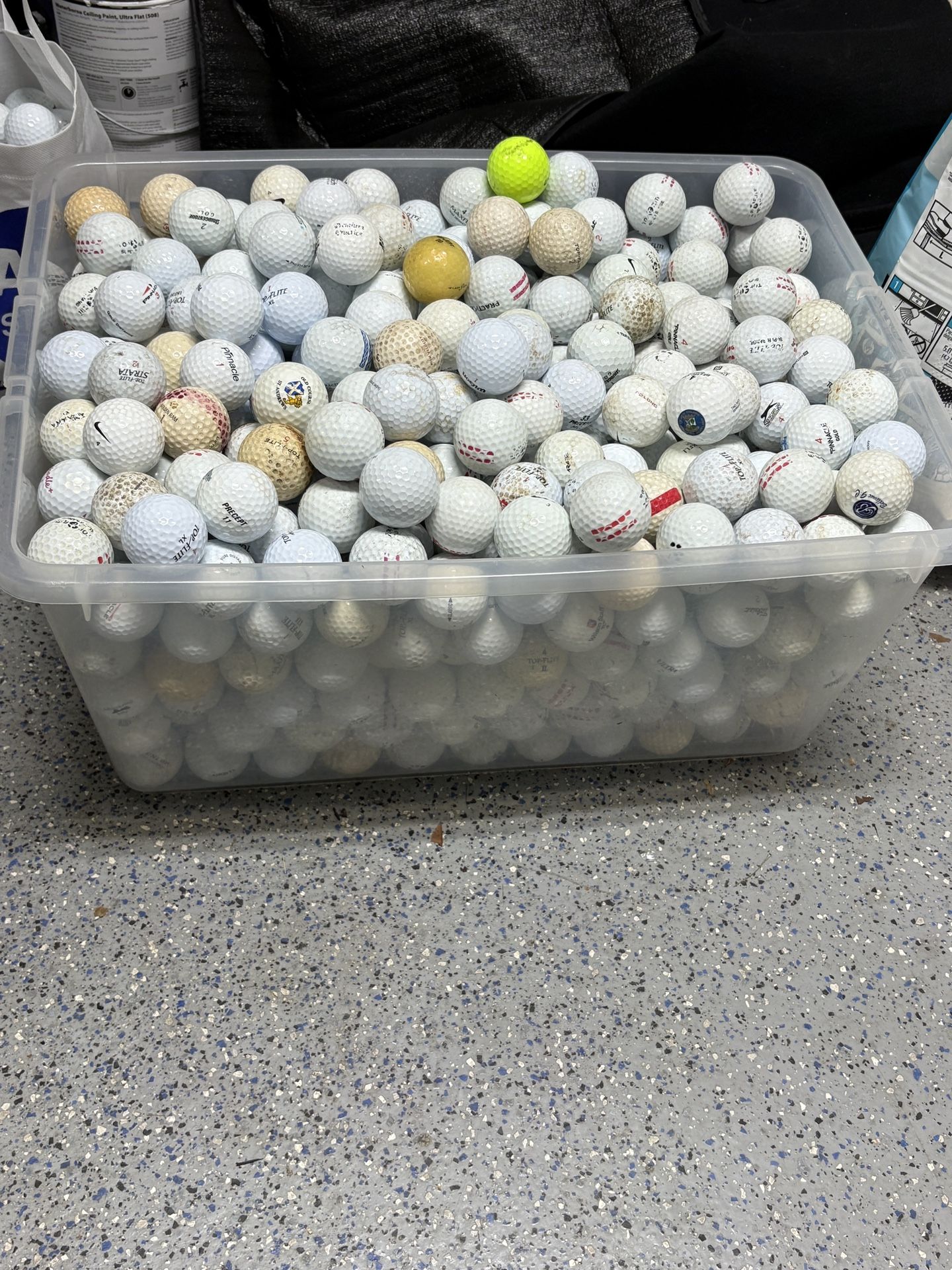 Plethora Of Golf Balls