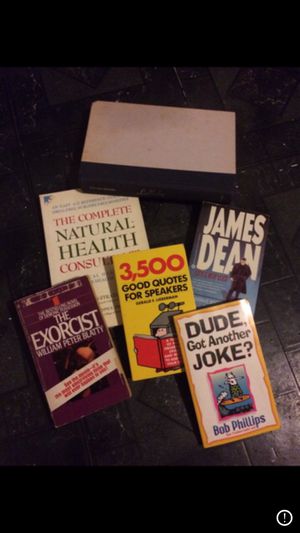 Photo Lot of various types of books