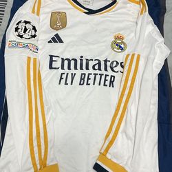 Real Madrid CF Long Sleeve 23/24 Home Jersey