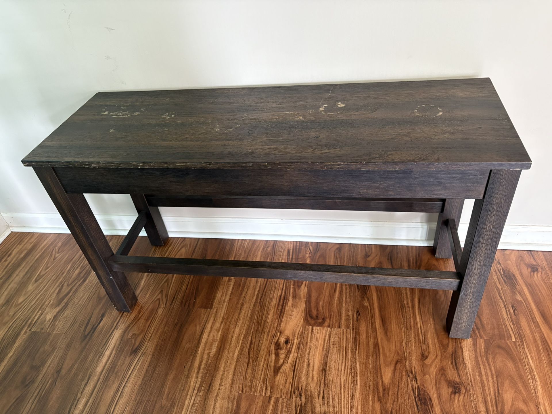 Bench- Open Seat For Storage
