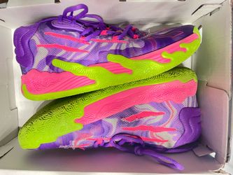 Puma Melo M11 “Not From Here” purple basketball shoes