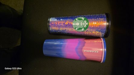New Starbucks tumblers no straws