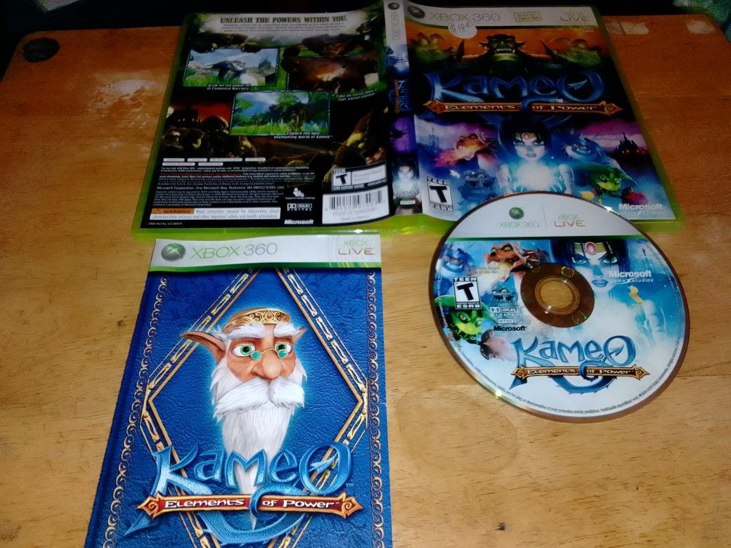 Xbox 360 Game Kameo Elements Of Power