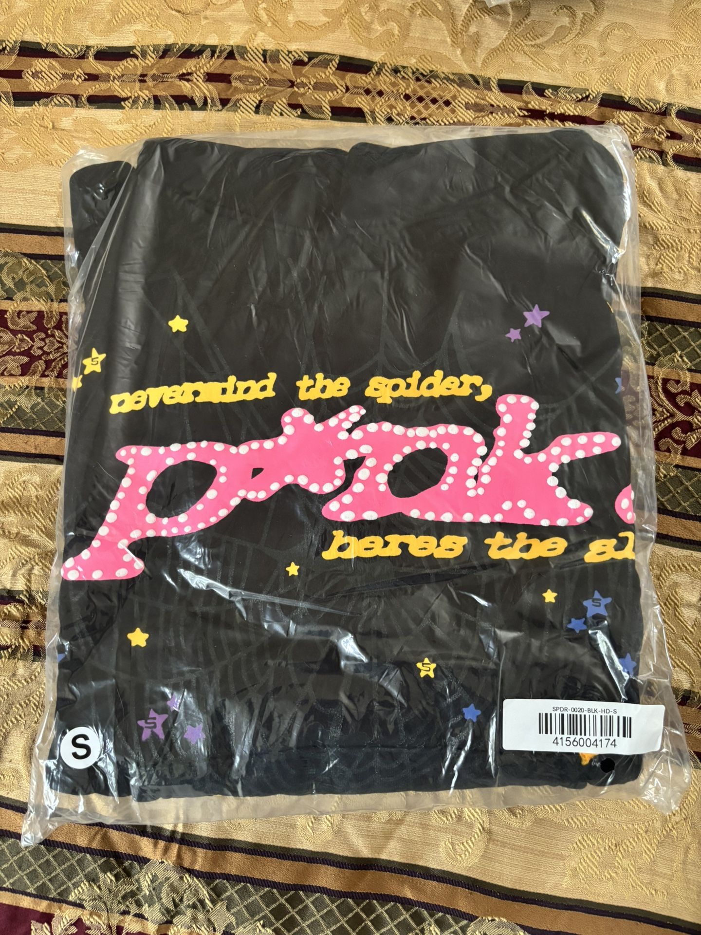 Sp5der P*INK Hoodie (Small)