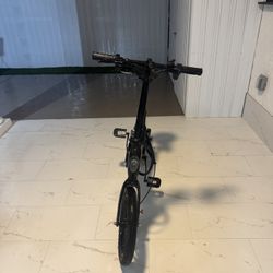 jetson Haze Folding Electric Bike both black 