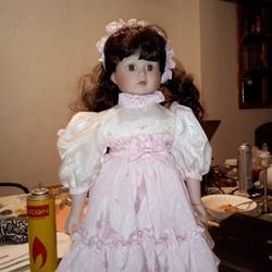 Vintage Porcelain Doll