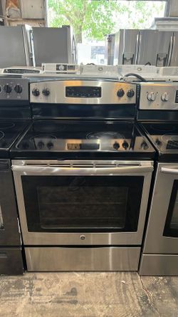 GE Electric Range with Self Clean Stainless