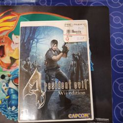 Resident Evil 4 WII $20
