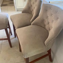  High Chairs/bar Stool Set Of 4