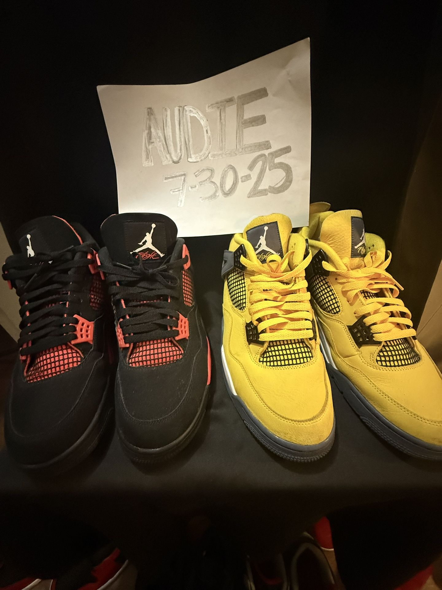 Size 13 Retro 4s 
