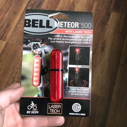 New Bell Rechargeable Bike Tail Light
