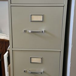 HON 4-drawer Vertical Metal Filing Cabinet