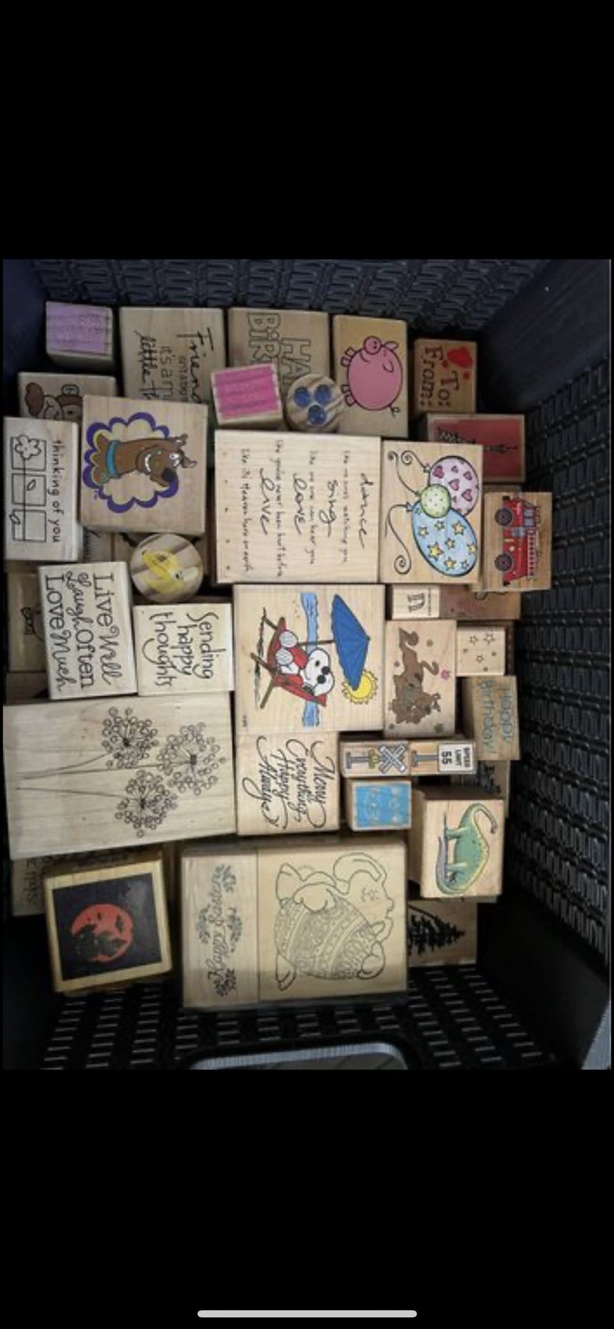 Rubber Stamps Lot