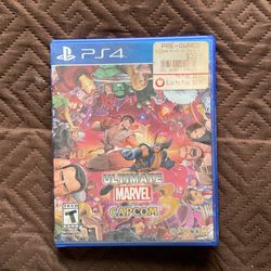 Marvel vs capcom 3 ps4 disc