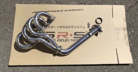 Retail $450 SRS tuning RAMHORN HEADER ONLY GSR SI b16 b18 b18c1 b18c CIVIC CRV B20