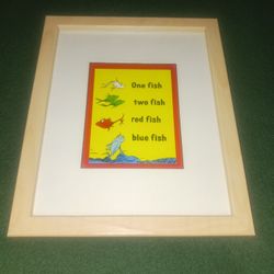 Vintage Seuss Art Print ( Authentic Reproduction  )