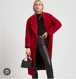 Zac Zac Posen Woman’s Size 10 Crimson Julienne Wool Blend