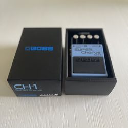 BOSS CH-1 Super Chorus Guitar Pedals