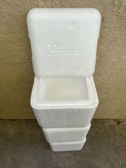 White Mini Ice Chest