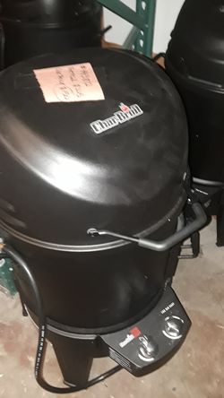 Char broil smoker, bbq, oil free deep fryer