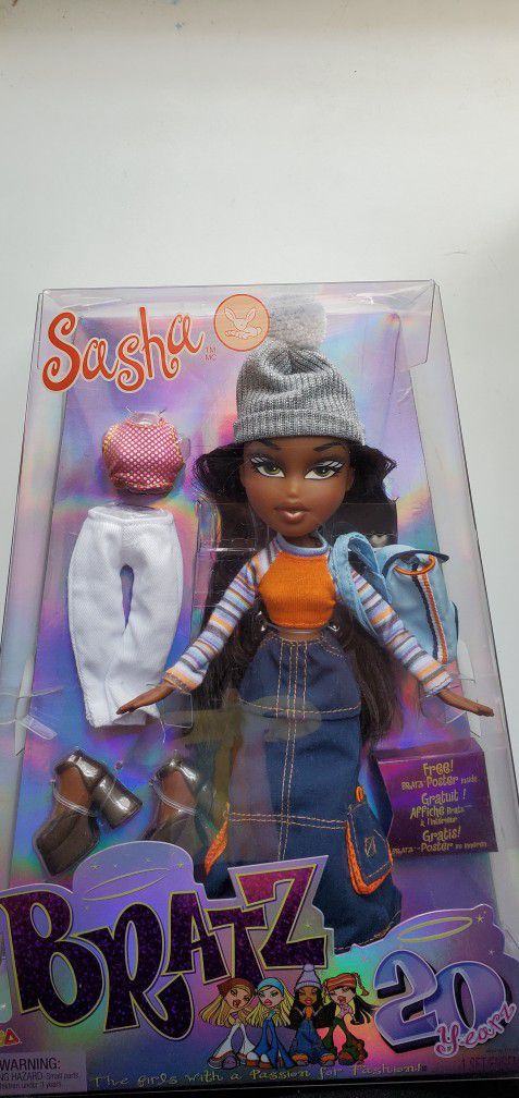 Sasha Bratz Doll From 20th Anniversary 