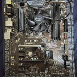 MSI Z370-A PRO + INTEL CORE I5 9600K BUNDLE