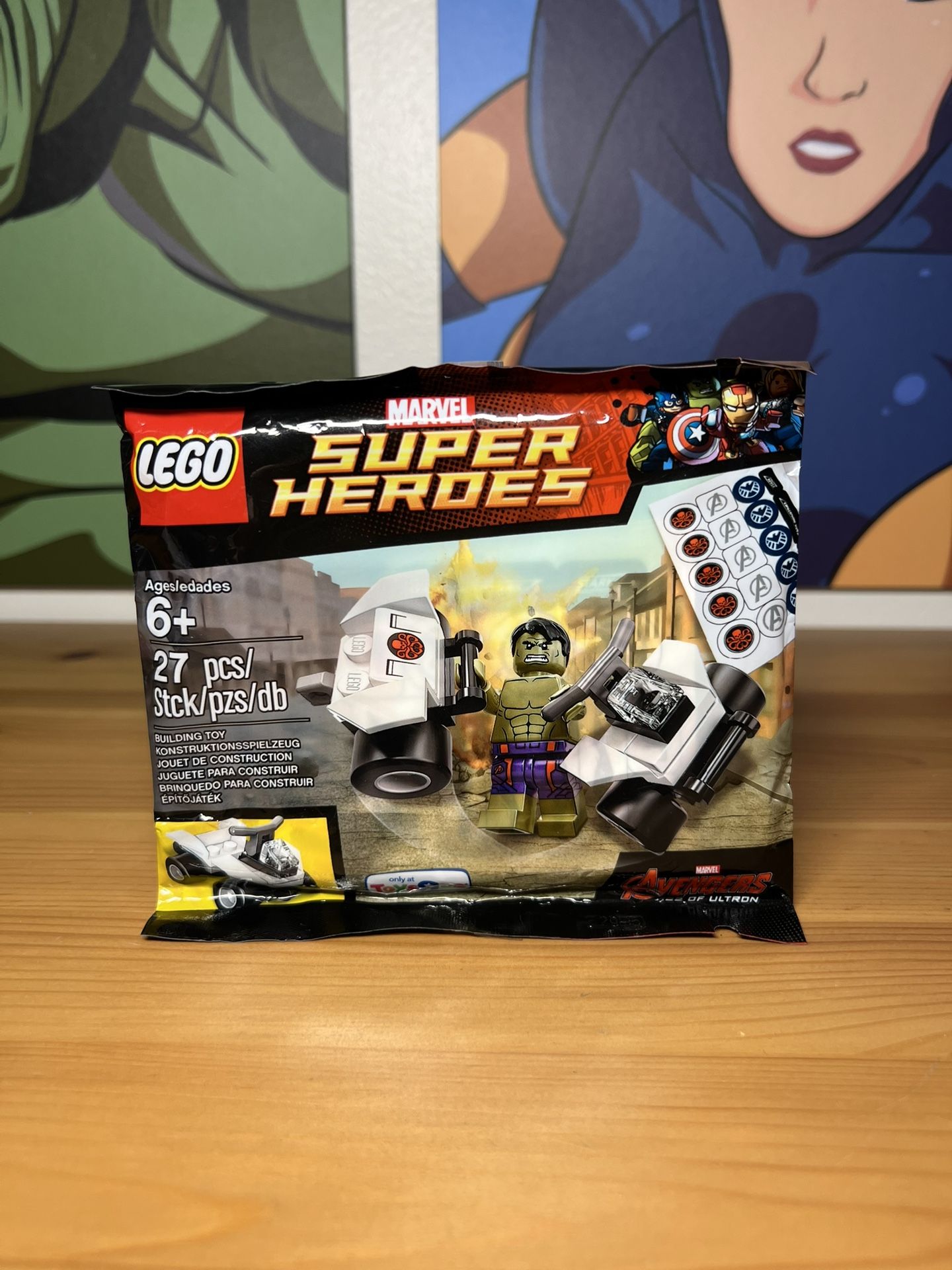 Lego Marvel The Hulk Exclusive Poly Bag
