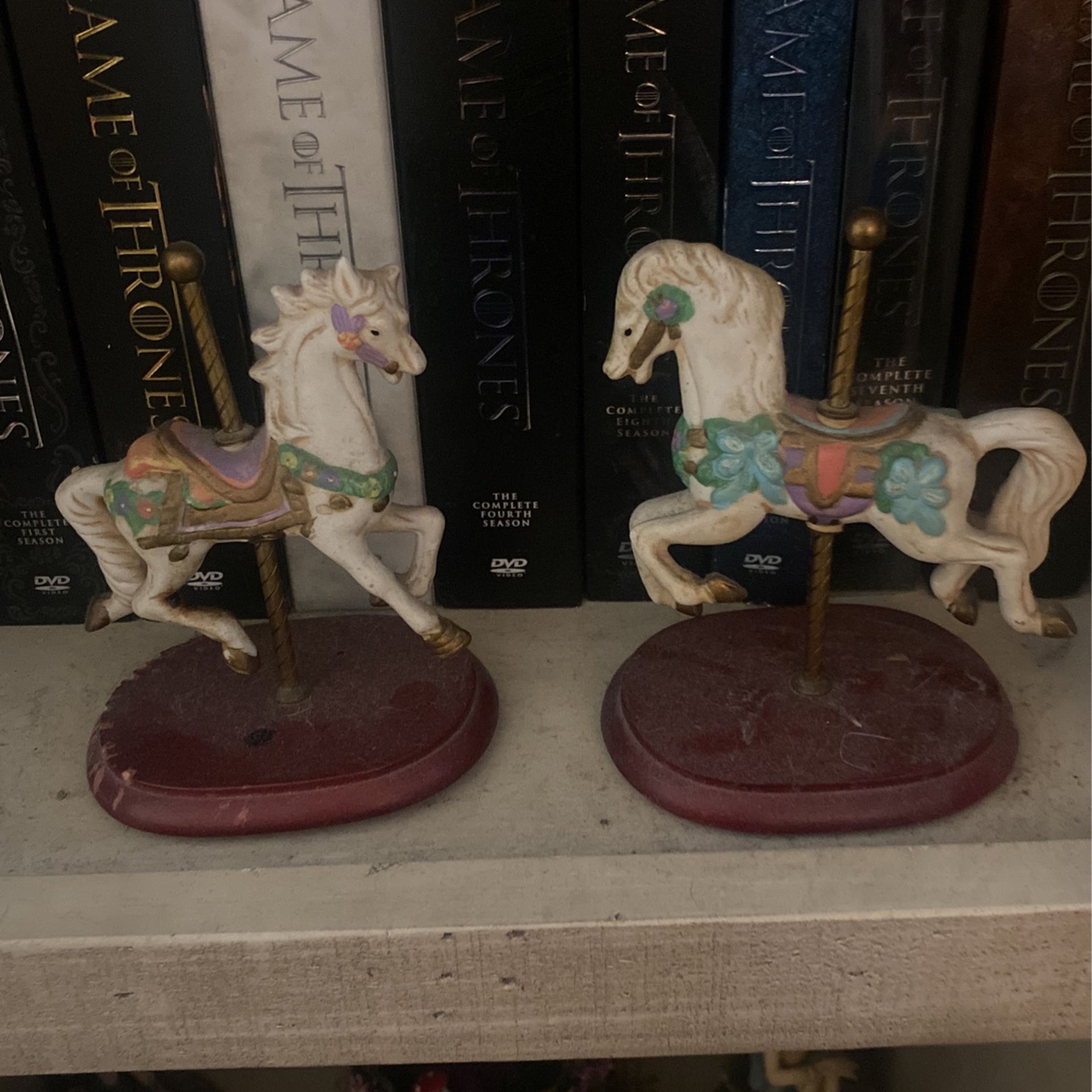 Carousel horses