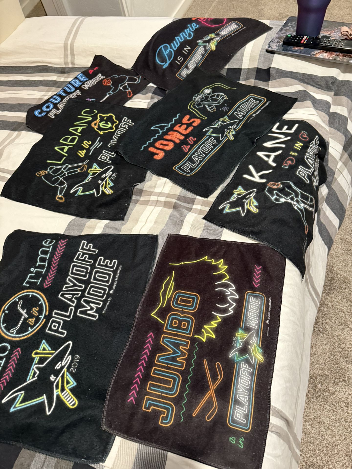 Sharks Playoff Mode Towels