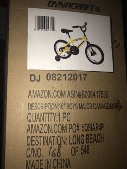 Dynacraft Magna Major Damage Boy's Bike