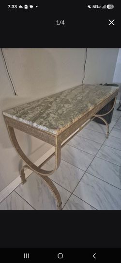 Beautiful Entry Table real stone