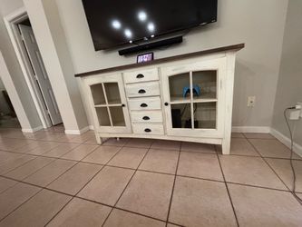 Solid wood cabinet tv cabinet dry bar display