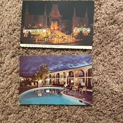 (2) California Postcards