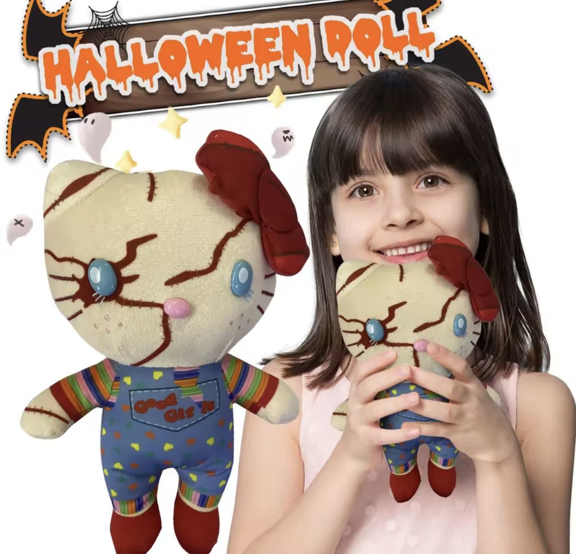 Hello Kitty Chucky Plushie!