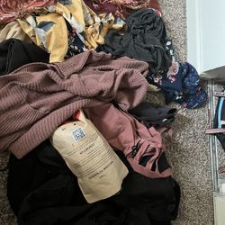 Bundle of women’s clothes