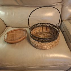 Two Baskets Wicker