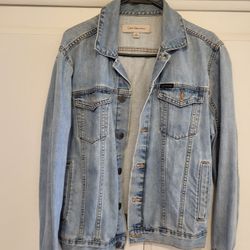 Womens CALVIN KLEIN JEAN JACKET MEDIUM 