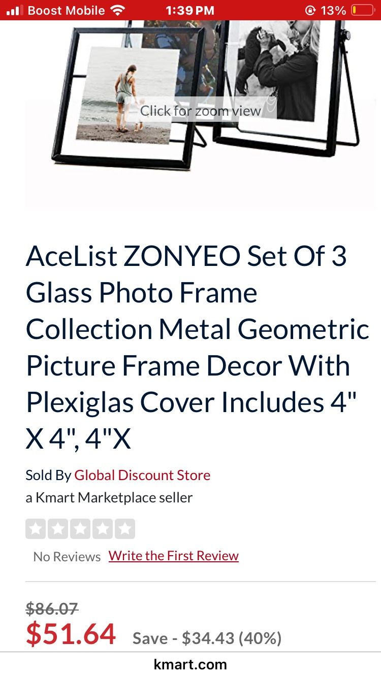 Acrylic Picture Frames