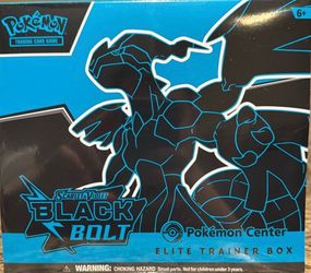 Pokemon Center Black Bolt ETB