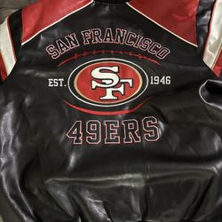 San Francisco 49ers Leather Jacket