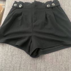 High Waist Dressy Shorts 
