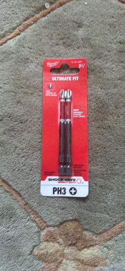 Milwaukee SHOCKWAVE Impact Duty 3-1/2" Phillips #2 Power Bits