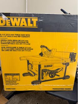 DEWALT 15 Amp Corded 8-1/4 in. Compact Portable Jobsite Tablesaw (Stand Not Included)