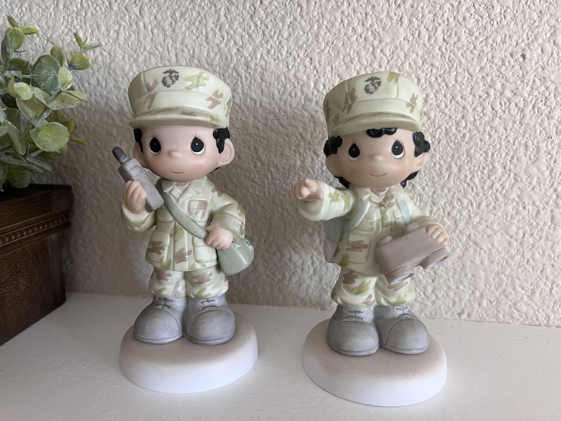 Precious Moments Marine Corps Figurines 